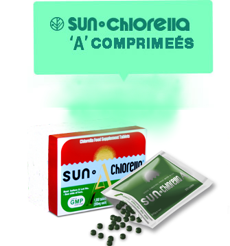 SUN CHLORELLA "A" ® - 300 COMPRIMÉS - Chlorella France